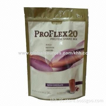 Plastic Stand-up Zipper Bag for Food Packaging, with High Barrier and Long Shelf Life